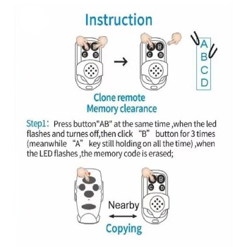 433MHz Remote Controller