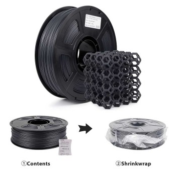 PETG Carbon Fiber Filament 1Kg, 1.75mm