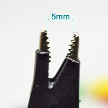 Semi-Insulated Alligator Clip with Female Banana Connector