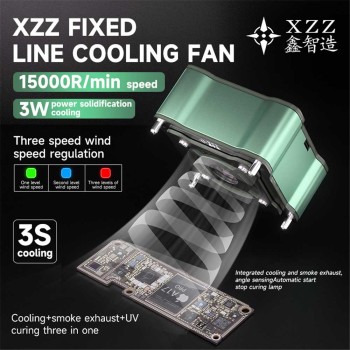 UV Adhesive Curing Lamp with Fan