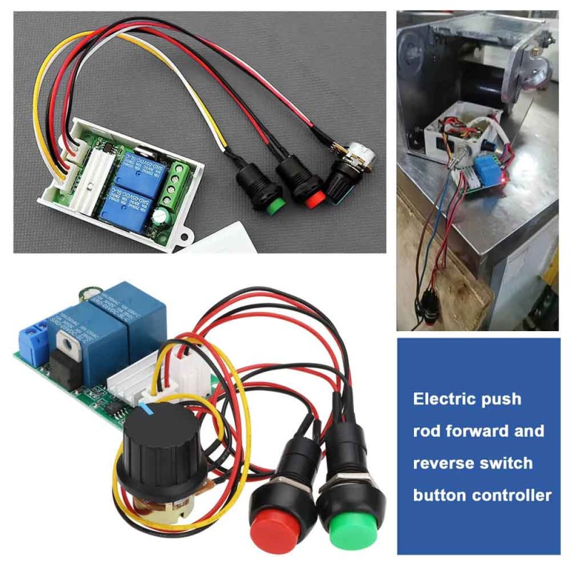 6V–12V–24V, Forward Reverse Switch Motor Controller