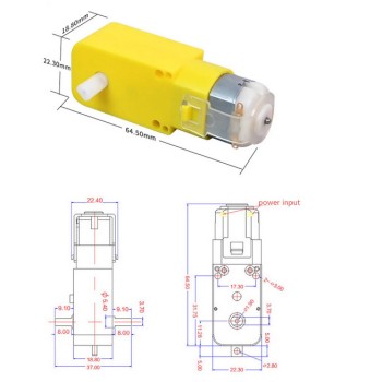 Gear DC Motor 1:48