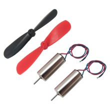 7x16mm Coreless Motor and Quadcopter Propeller