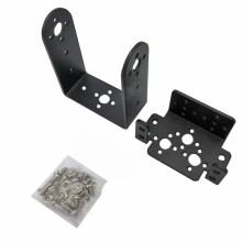 Robotic Short Pan And Tilt Servo Brocket Set (MG995)