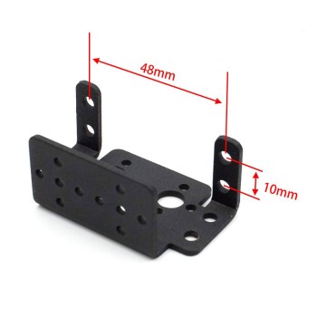 Robotic Short Pan And Tilt Servo Brocket Set (MG995)