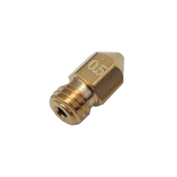 0.5mm Brass MK8 Extruder Nozzle for 1.75mm Filament