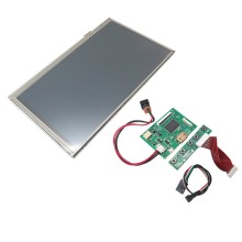 Full Set 7 Inch Full Color TFT LCD Display Module with Resistive Touch Screen / HDMI Driver