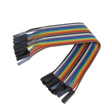 10cm Female to Female Dupont Breadboard Wire, Pack of 40