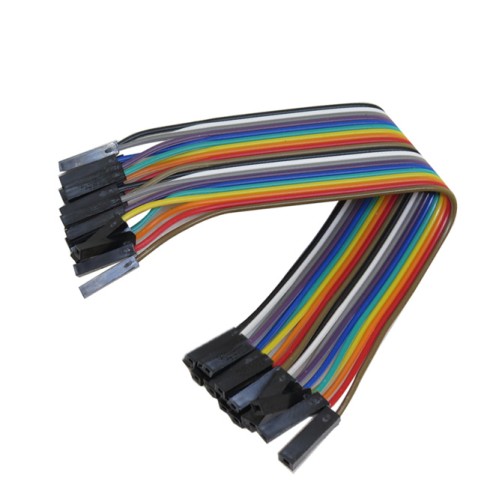 10cm Female to Female Dupont Breadboard Wire, Pack of 40