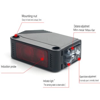 E3Z-D62 Infrared Distance Measuring Sensor [12V-24V] [10cm-100cm]