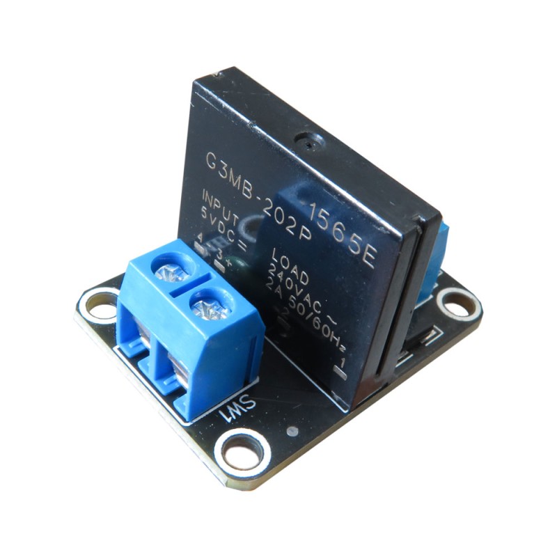 Single Channel Low Level Trigger SSR Solid State Relay Module [2A]