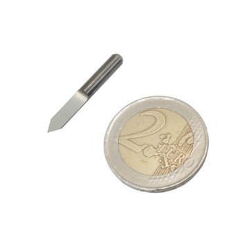 3.175 CNC Turning and Engraving Tool with 60 Degree Angle and 0.1mm Diameter