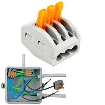 PCT-213 3 Port Wire Conductor Terminal