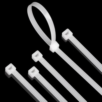 250 PCS Self-locking Nylon Cable Ties, 8x500mm