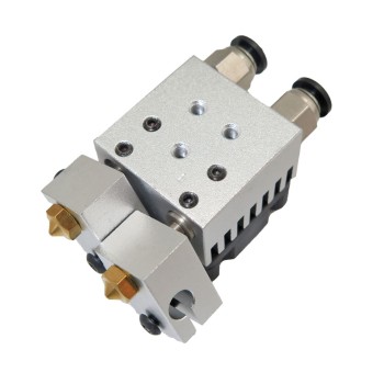 Dual-Nozzle Hotend with Cooling Fan
