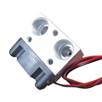 Dual-Nozzle Hotend with Cooling Fan