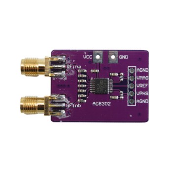 AD8302 Gain, Loss, and Phase Detector Module