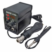 878D Digital Hot Air Iron and Heater 700W
