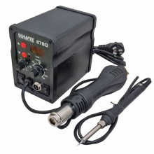 878D Digital Hot Air Iron and Heater 700W