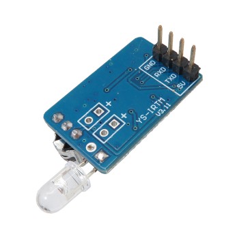 Infrared Transmitter and Receiver Module with Serial Communication