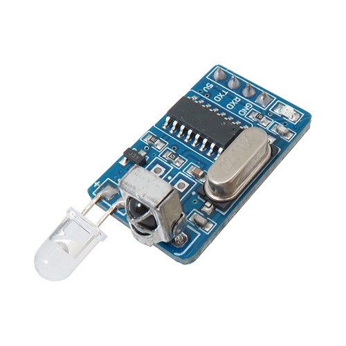 Infrared Transmitter and Receiver Module with Serial Communication