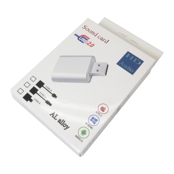 HAGIBIS USB2.0 External Sound Card