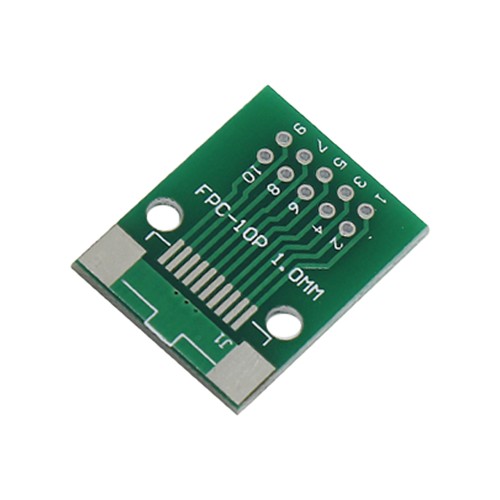 10P FPC Adapter Board - 0.5mm Standard