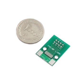 8-pin FPC Adapter Board, Standard 0.5 and 1mm