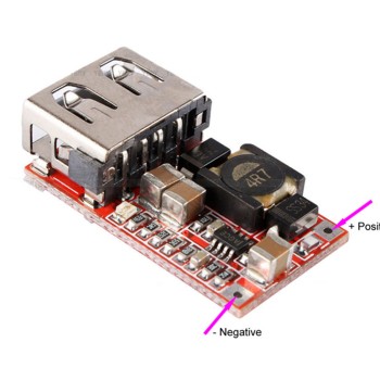 DC-DC Buck Step Down Module 5V 3A USB Charger Module