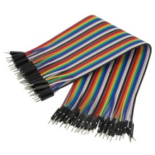 40 PCS 30cm Male-to-Male Dupont Jumper Wires