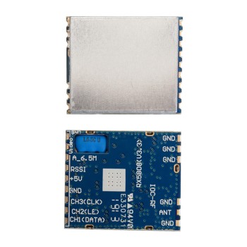 RX5808 8-Channel Wireless Audio and Video Receiver Module, 5.8G Frequency