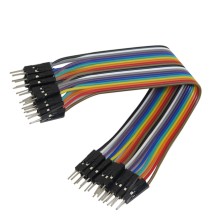 40 PCS 40cm Male-to-Male Dupont Jumper Wires