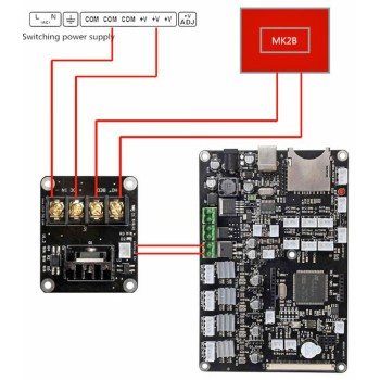 3D Printer Heat Bed Power Module