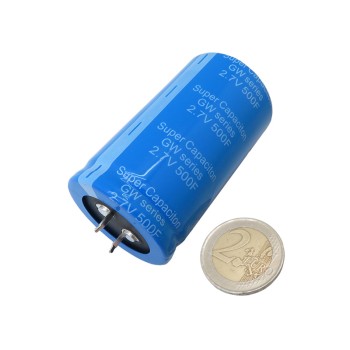 500F 2.7V super capacitor