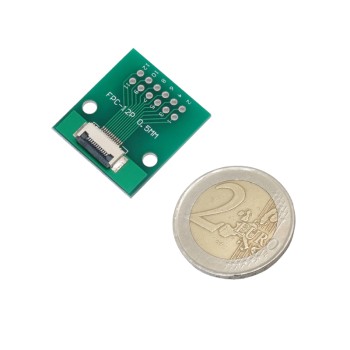12-Pin FPC Adapter Board with 0.5mm Standard and FPC Connector