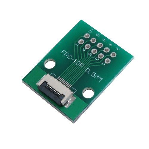 FPC 10P Adapter Board / Standard 0.5mm 