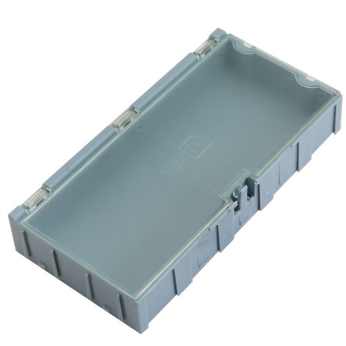 22 x 63 x 125 mm electronic component plastic box with lid