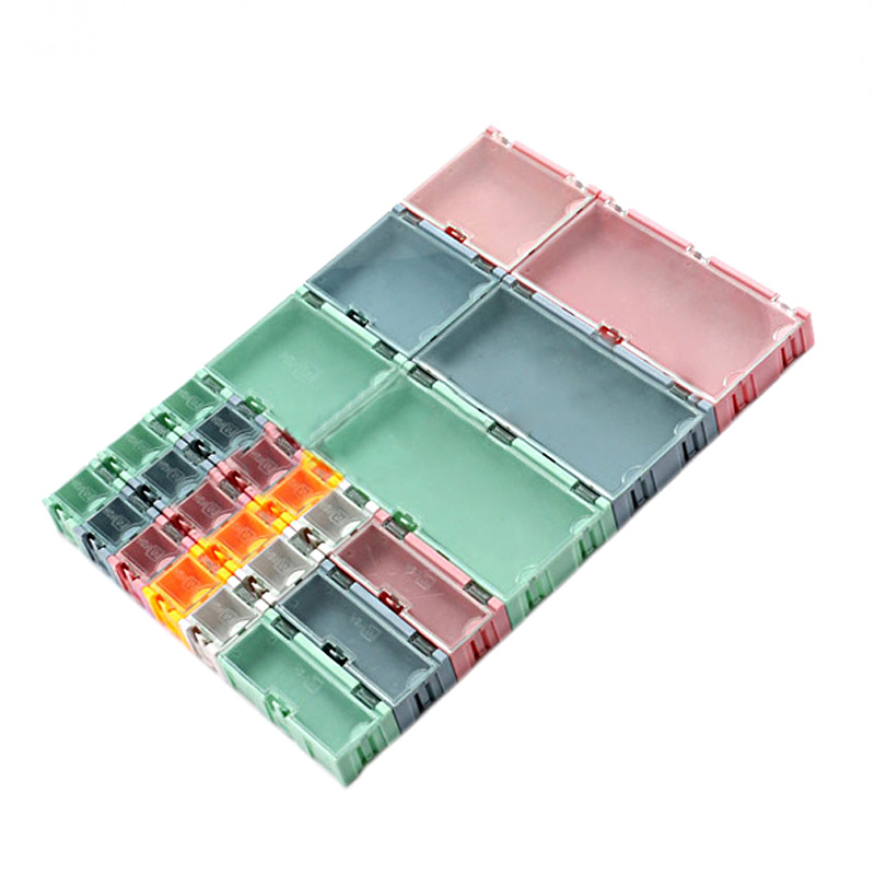 Electronic component plastic box