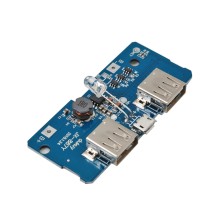 Dual USB Output 5V 2A Mobile Power Bank Charging Module