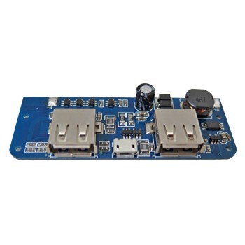 Dual USB Output 5V 2A Mobile Power Bank Charging Module