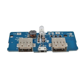 Dual USB Output 5V 2A Mobile Power Bank Charging Module