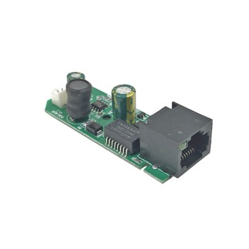 POE splitter with 2A 12V camera connection capability