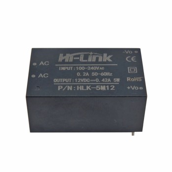 HLK-5M12 Hi-link 12V 5W - AC to DC Power Supply Module