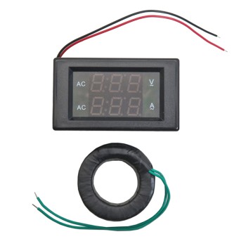 AC 220V/500V 10-500A Three-phase Digital Voltmeter Ammeter LED Display Meter