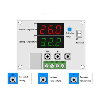 XH-W1219 Digital Thermostat Controller Module