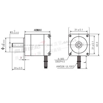 42BYGH47 Stepper Motor