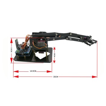Mini Arduino ARM Robotic Kit