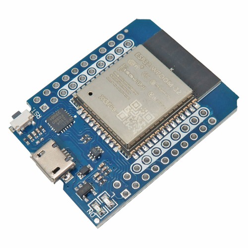 WeMos Mini D1 Development Board with ESP-WROOM-32 Core and Built-in Bluetooth / Wi-Fi