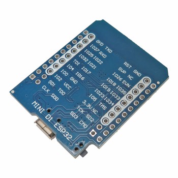 WeMos Mini D1 Development Board with ESP-WROOM-32 Core and Built-in Bluetooth / Wi-Fi