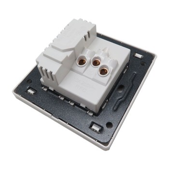 Wall-Mounted Power Socket with USB Charging Port